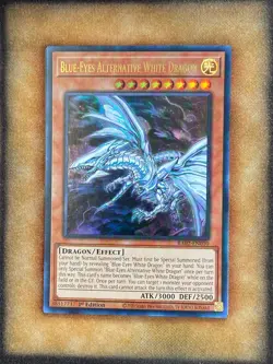 Yugioh Blue-Eyes Alternative White Dragon RA02-EN010 Ultra Rare 1st Ed NM - Image 1
