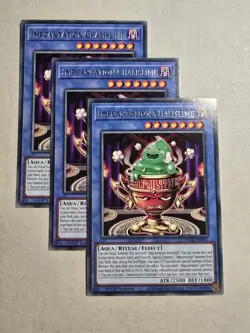 3x Impcantation Chalislime 1st Edition Rare WISU-EN051 Yu-Gi-Oh! - Image 1