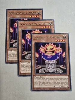 Yugioh x3 Impcantation Candoll WISU-EN043 Rare 1st Edition - Image 1