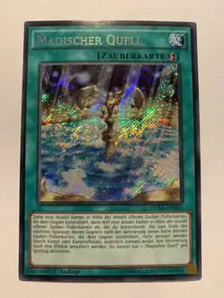 Yu-Gi-Oh! Magical Spring DUEA-EN065 GERMAN DE065 Secret Rare 1st Ed LP/NM - Image 1