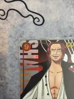 Shanks OP01-120 SEC Romance Dawn One Piece CCG Alt Art English - Image 4
