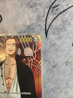 Shanks OP01-120 SEC Romance Dawn One Piece CCG Alt Art English - Image 5