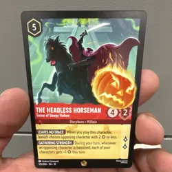Disney Lorcana TCG The Headless Horseman-Terror of Sleepy Hollow Character 125/… - Image 1