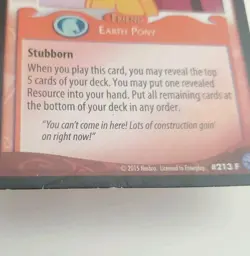 My Little Pony Collectible Card Game - Applejack, Farm Foremare - ALT #213 F - Image 4