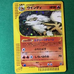 Arcanine Card-e Holo 017/088 Skyridge Japanese Pokemon Card [LP] - Image 1