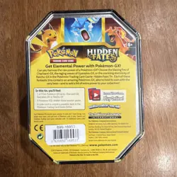 Pokemon TCG Hidden Fates Raichu-GX Sealed Tin Box 49 Cards 2019 - Image 3