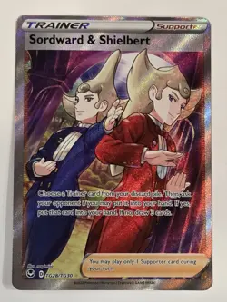 Sordward & Shielbert NM TG28/TG30 SWSH12: Silver Tempest Trainer Gallery Pokemon - Image 1