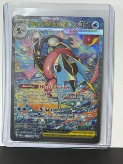 2026 POKEMON CHAOS RISING MEGA GRENINJA EX 116 / 086 - Image 1