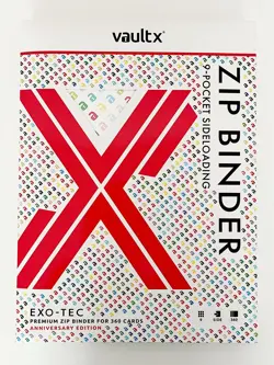 Vault X Pokemon 151 Binder 9 Pocket Zip Eco-Tec Anniversary Edition NEW IN HAND - Image 1
