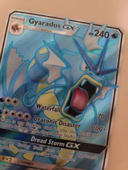 Gyarados GX Full ART 101/111 Pokemon Crimson Invasion NM - Image 2