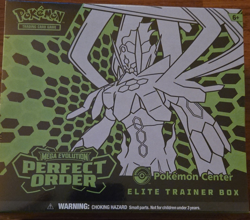 Pokemon Center Pokemon TCG Mega Evolution: Perfect Order Elite Trainer Box Promo - Image 1