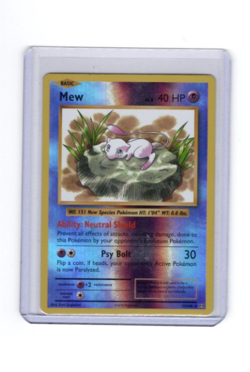 Pokemon Company Evolutions Mew 53/108 holo Rare 40HP - Image 1