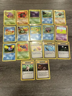 Pokemon TCG WOTC Vintage FOSSIL Complete Non Holo Set 16 - 62 Rares Gengar - Image 5