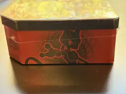 Pokemon TCG Team Rocket Tin Mewtwo EX - 5 Booster Packs NEW/SEALED Mew Two - Image 4