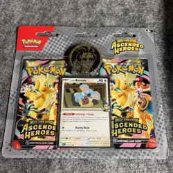 Pokemon Ascended Heroes 2-Pack Blister Larry's Komala (Factory Sealed) - Image 1