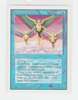 Magic the Gathering ~ MTG ~ 1x Phantasmal Forces ~ UNLIMITED ~ LP - Image 1