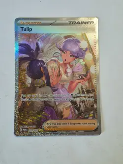 Tulip 259/182 Special Illustration Rare Paradox Rift Pokemon Holo Near Mint - Image 1