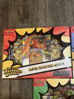 Pokemon TCG: Ascended Heroes ex Box Lot of 3 - All Factory Sealed - Image 2