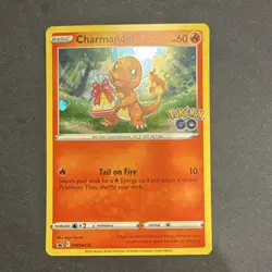 Charmander Pokemon Go SWSH232 Black Star Promo - Image 1