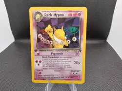Pokemon TCG Team rocket 1st edition Holo Dark Hypno 9/82 NM/LP - Image 1