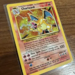 1999 Pokemon Unlimited Charizard Rare Holo #4/102 - Image 4