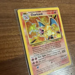1999 Pokemon Unlimited Charizard Rare Holo #4/102 - Image 5