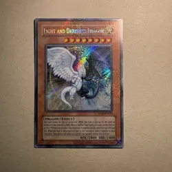 Light and Darkness Dragon RP02-EN095 Secret Rare 2020 Reprint Unlimited NM - Image 1