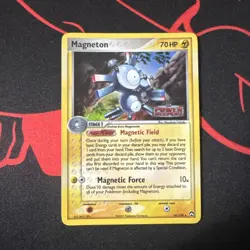 Pokemon Card Power Magneton 16/108 EX Power Keepers Reverse Holo STAMPED MP - Image 1