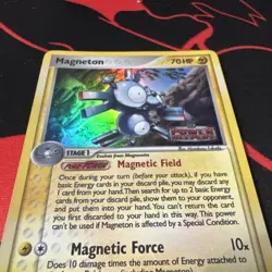 Pokemon Card Power Magneton 16/108 EX Power Keepers Reverse Holo STAMPED MP - Image 2