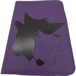 Ultra Pro Elite Pokemon Gengar Zipper Binder 9 Pocket Card Album Purple - Image 1