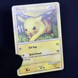 Pikachu 78/123 HeartGold SoulSilver 2010 Pokemon Card NM - Image 3