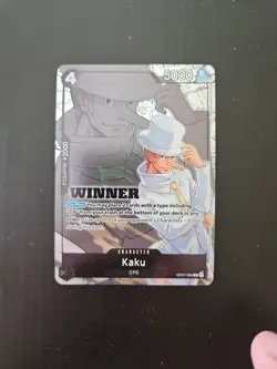 Kaku Winner Pack 2025 Vol. 1 One Piece Foil Promo Card OP07-080 - Image 1