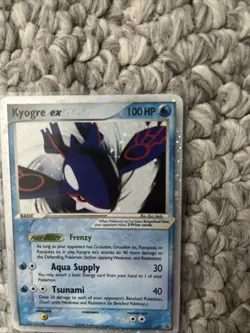 Pokemon TCG Kyogre-EX Black Star Promo Card 37 Holo Ultra Rare Near Mint NM - Image 3