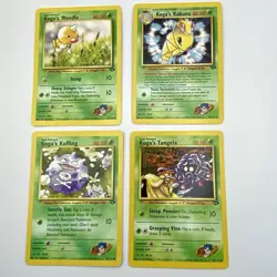 Gym Challenge Lot – Koga's Pokemon R/C/UC LP 10 Cards + Bonus WOTC Pokemon TCG - Image 5