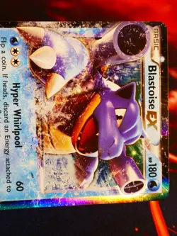 LP/NM Pokemon BLASTOISE EX Card XY GENERATIONS Set 17/83 Ultra Rare Holo - Image 2