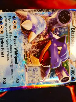 LP/NM Pokemon BLASTOISE EX Card XY GENERATIONS Set 17/83 Ultra Rare Holo - Image 3