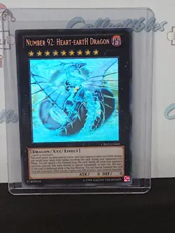 Konami Yugioh Ghost Rare Holo Number 92 Heart Earth Dragon En045 Trading Card - Image 3