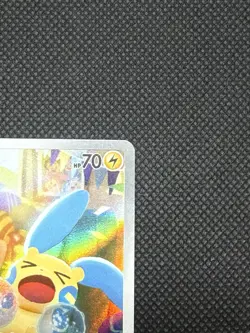 Pokemon TCG Minun 194/182 Paradox Rift Holo Card, Illustration Rare, Full Art - Image 5