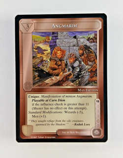 Angmarim - Middle Earth CCG card (1997 ICE) MECCG Against The Shadow LotR - Image 1