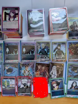 Union Arena 1000+ Card Lot Solo Leveling Kagurabachi Tokyo Ghoul + more C/U/R/SR - Image 3