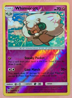 Whimsicott~Fairy~Pink Pokemon Cards~ Pretty in Pink Gallery~ Cute Pokemon Cards - Image 1