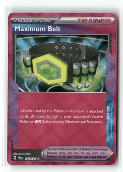 Maximum Belt 117/131 Holo ACE SPEC Rare SV: Prismatic Evolutions Pokemon Holo NM - Image 1