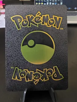 Pokemon Charizard VMAX 330hp Black Vinyl Gold Foil Fan Art Collector Card TCG - Image 2