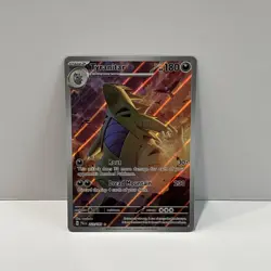 Pokemon Tyranitar Illustration Rare Full Art Holo Sv02 222/193 - Image 1