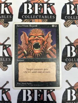 Howl from Beyond 141 4ED Mark Poole 1995 Black Instant Classic MTG - Image 1