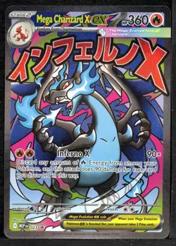Mega Charizard X ex 023/ (NM) - ME: Mega Evolution Promo - Image 1
