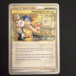 Pokemon Collector 2010 Card 97/123 David Cohen 2011 World Championship - Image 1