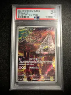 Drowzee 210/198 SV01: Scarlet & Violet Base Set Holo PSA 9 Mint Pokemon 2023 - Image 1