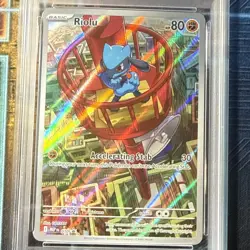 2025 POKEMON MEP EN-ME BLACK STAR PROMO #010 RIOLU PSA 9 - Image 2