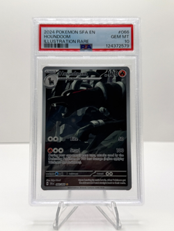 Houndoom 066/064 PSA 10 SV Pokemon Shrouded Fable Holofoil English Illustration - Image 1